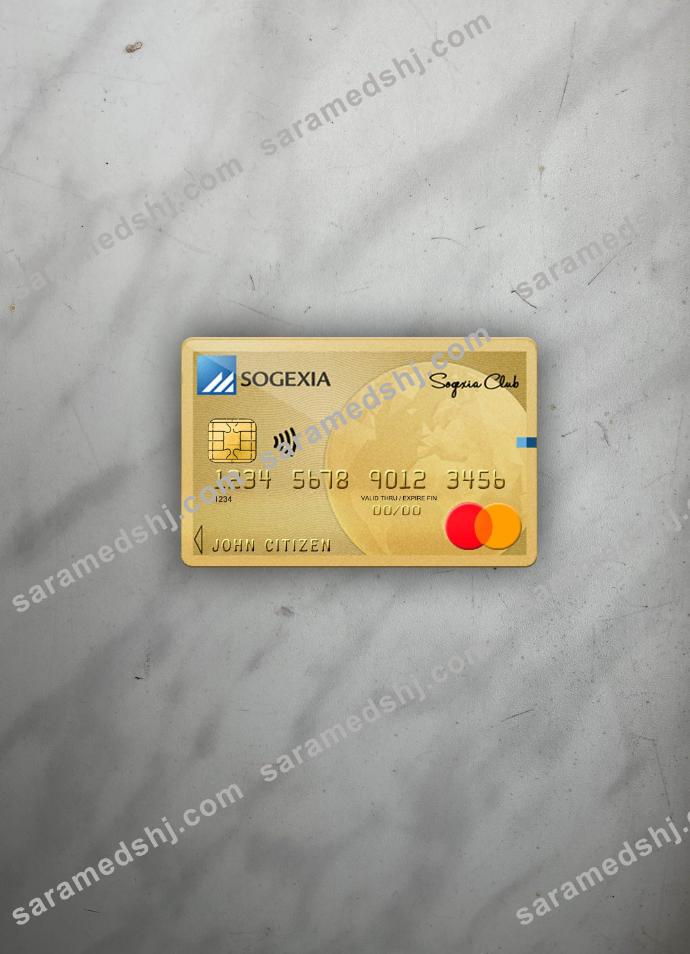 Luxembourg Sogexia bank mastercard photolook front